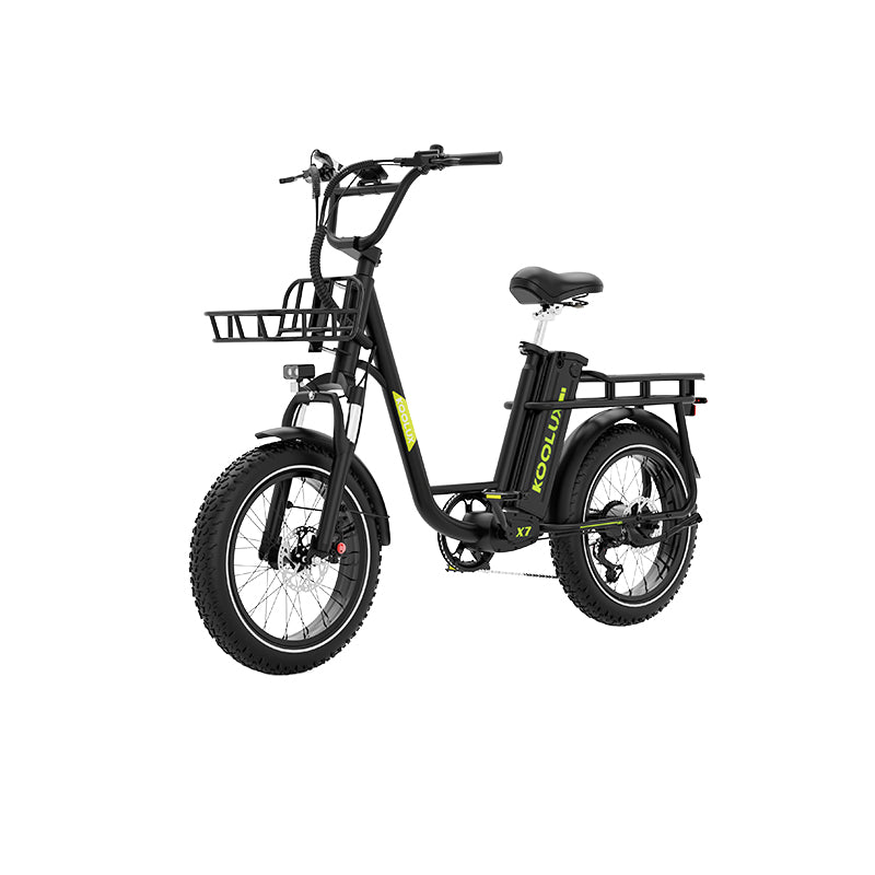 KOOLUX X7 48V 25Ah E-Bike With Hydraulic Brakes Cargo Electric Bike