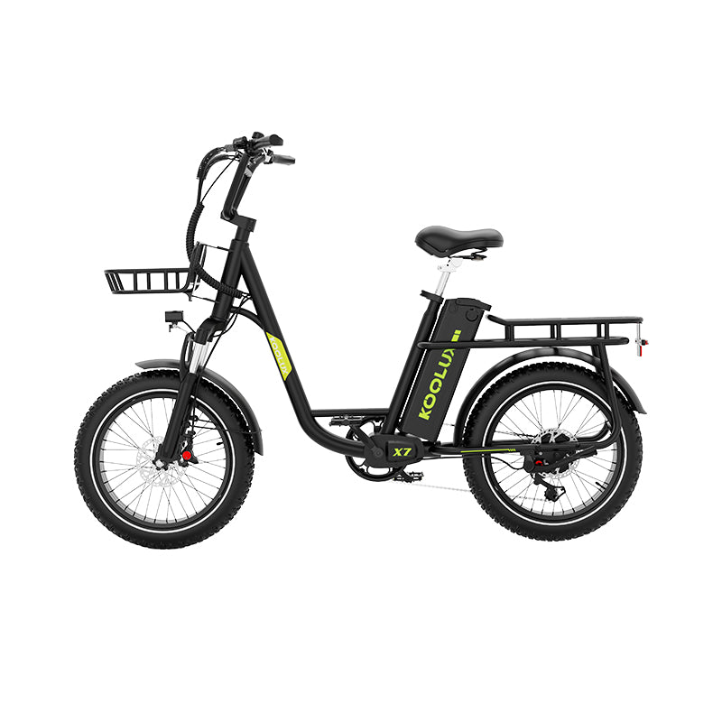 KOOLUX X7 48V 25Ah E-Bike With Hydraulic Brakes Cargo Electric Bike