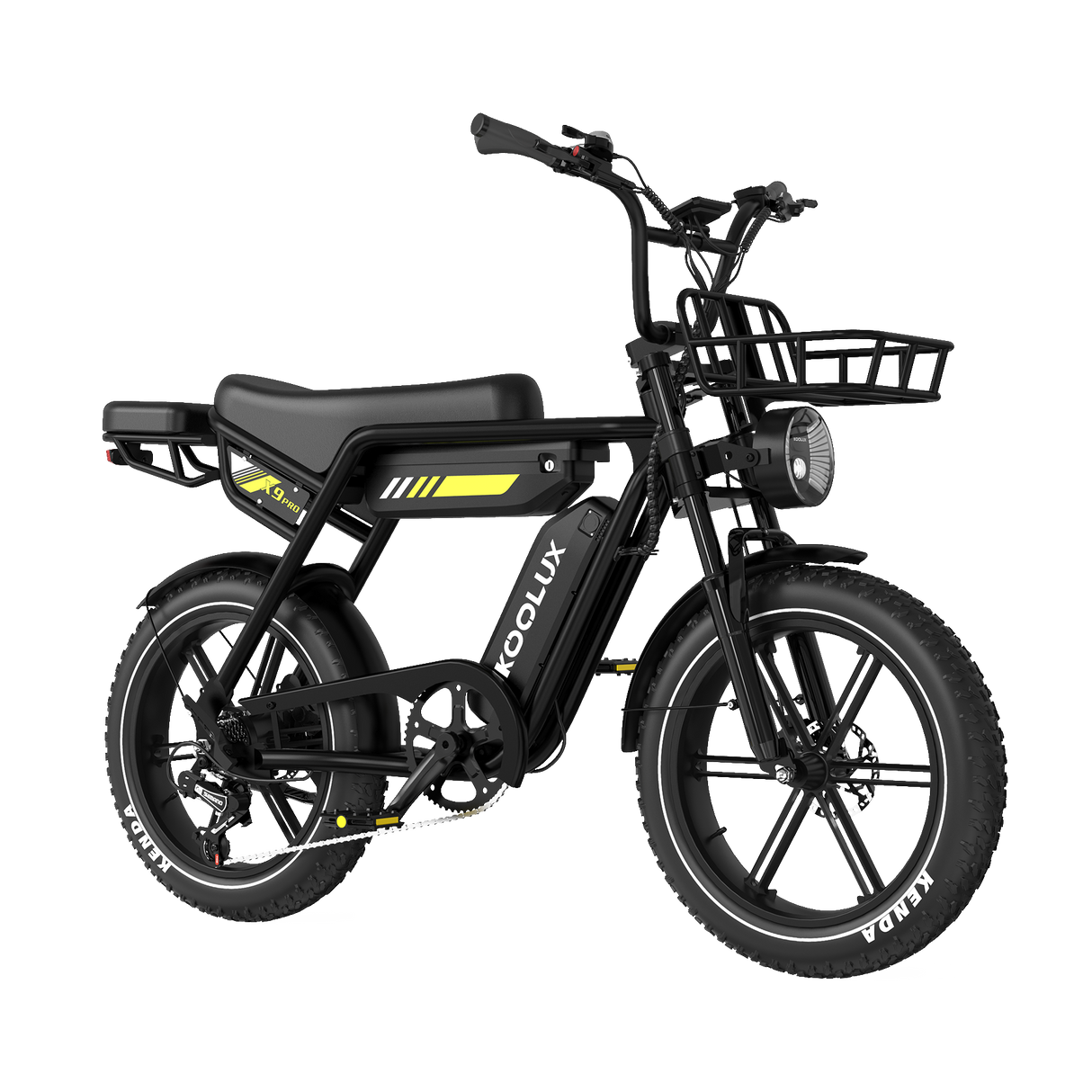 KOOLUX E-Bike X9 Pro Kenda Tyre E-Bike, Lateral Image3