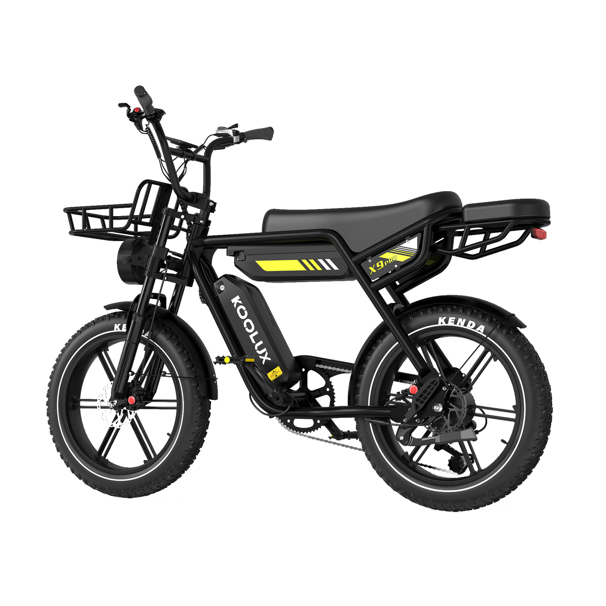 KOOLUX E-Bike X9 Pro Kenda Tyre E-Bike, Lateral Image4