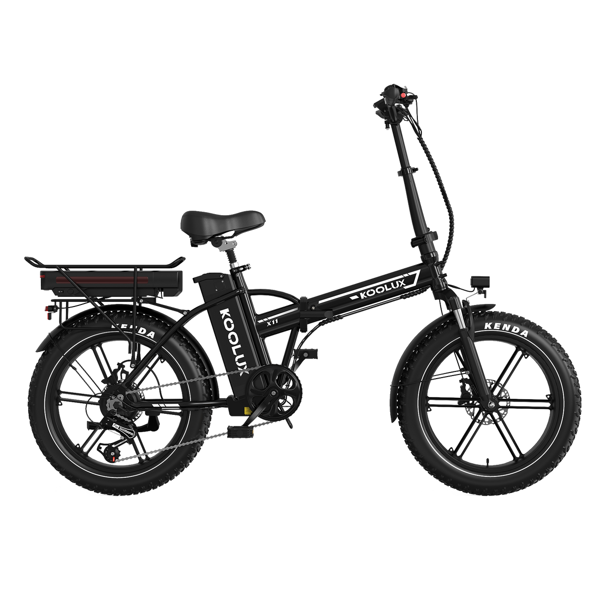 KOOLUX Folding E-Bike X11 Kenda Tyre E-Bike, Positive Image