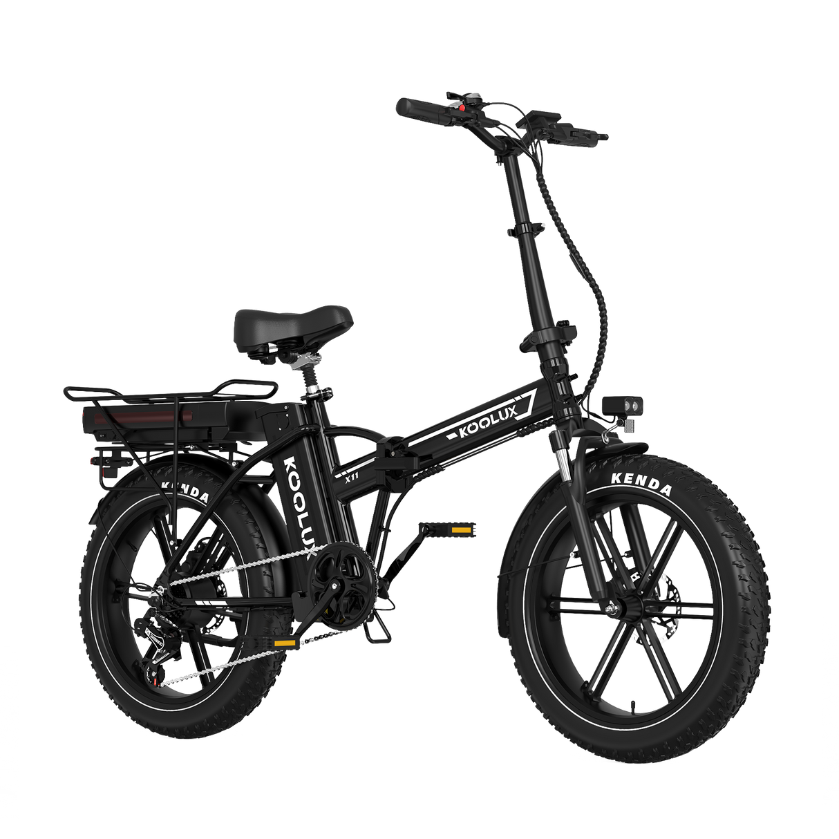 KOOLUX Folding E-Bike X11 Kenda Tyre E-Bike, Lateral Image1
