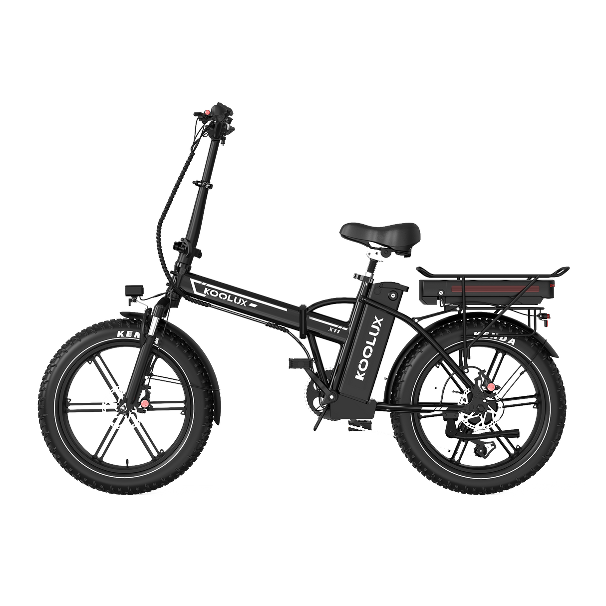 KOOLUX Folding E-Bike X11 Kenda Tyre E-Bike, Lateral Image4