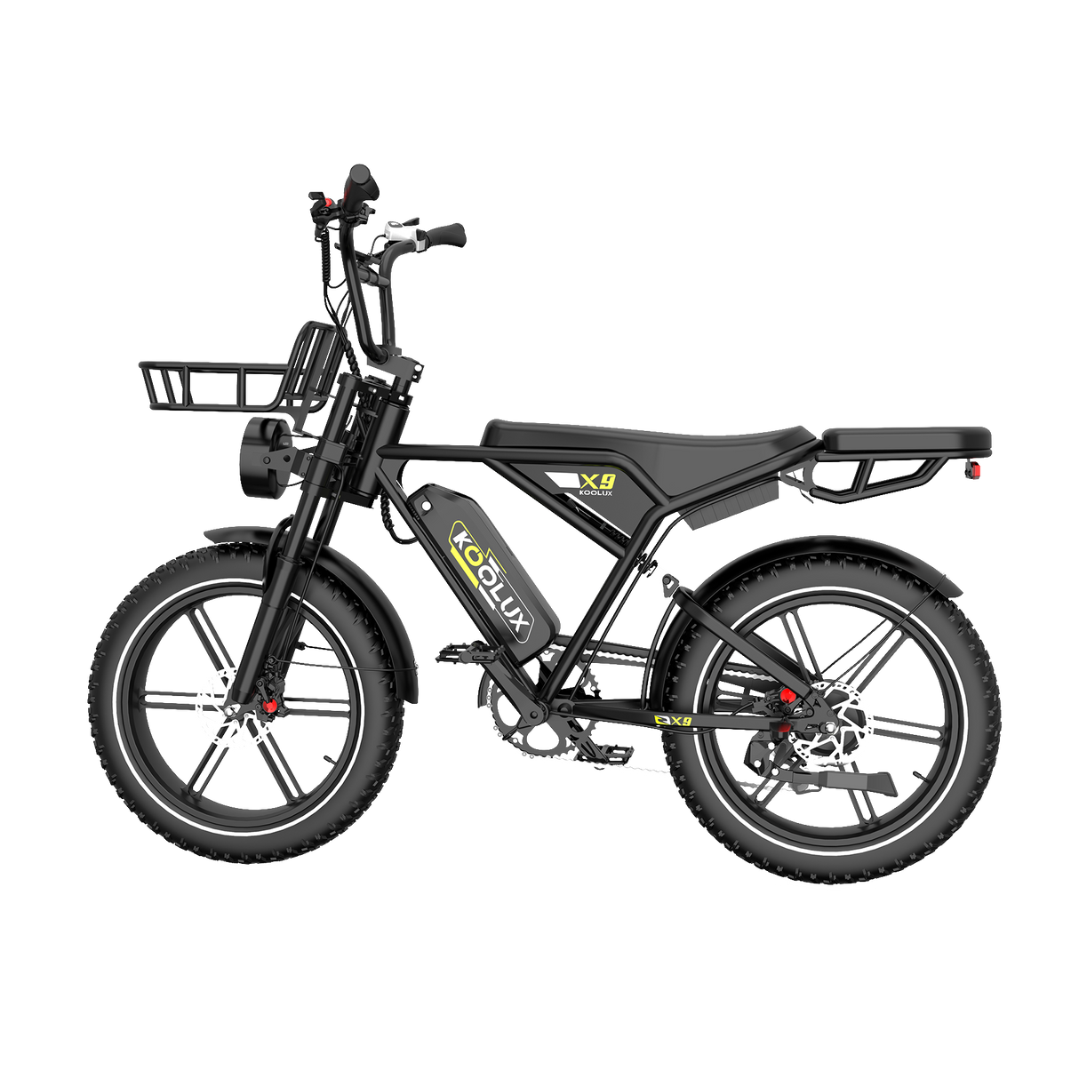 KOOLUX E-Bike X9 Kenda Tyre E-Bike, Lateral Image4