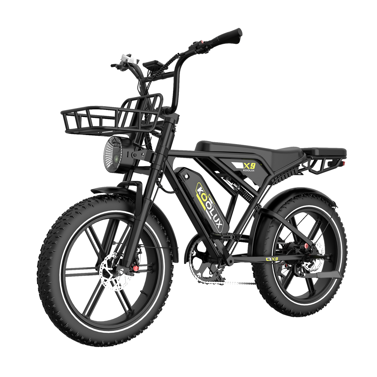KOOLUX E-Bike X9 Kenda Tyre E-Bike, Lateral Image5