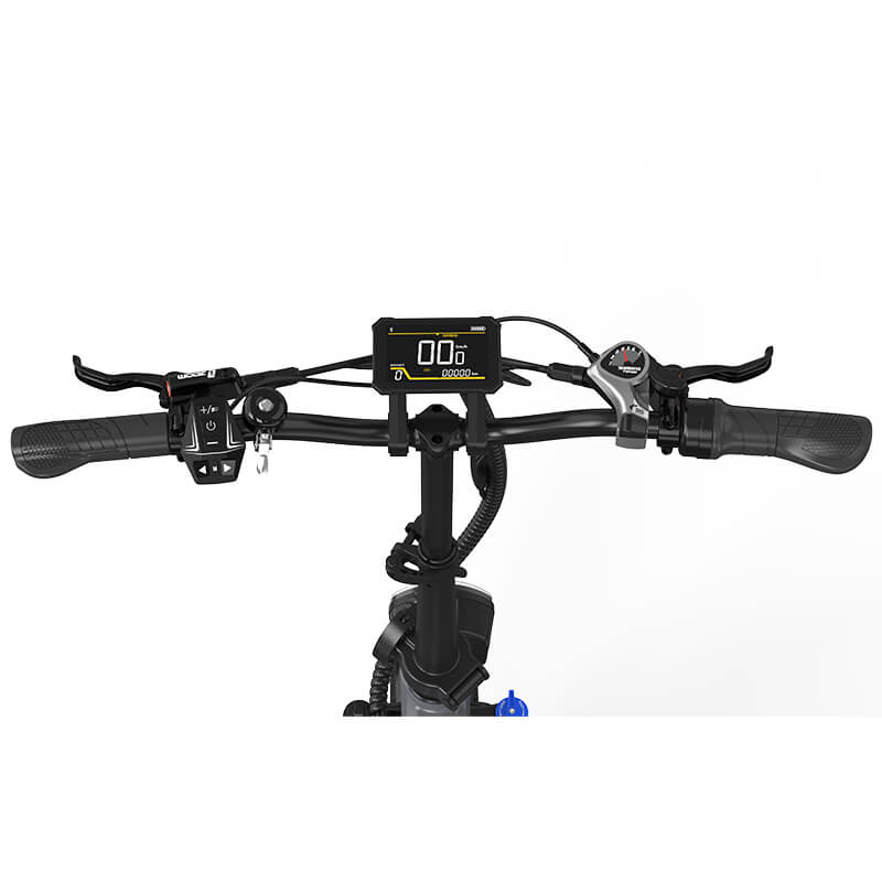 KOOLUX RK10 Bici Elettrica Pieghevole agli Ioni di Litio 48V 13Ah con NFC