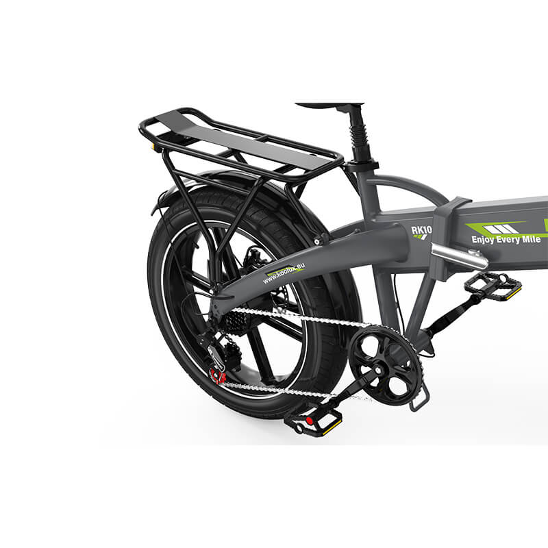 KOOLUX RK10 Bici Elettrica Pieghevole agli Ioni di Litio 48V 13Ah con NFC