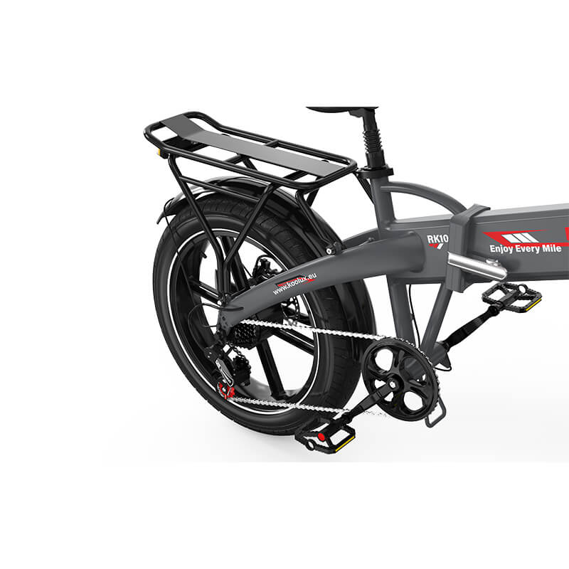 KOOLUX RK10 Bici Elettrica Pieghevole agli Ioni di Litio 48V 13Ah con NFC