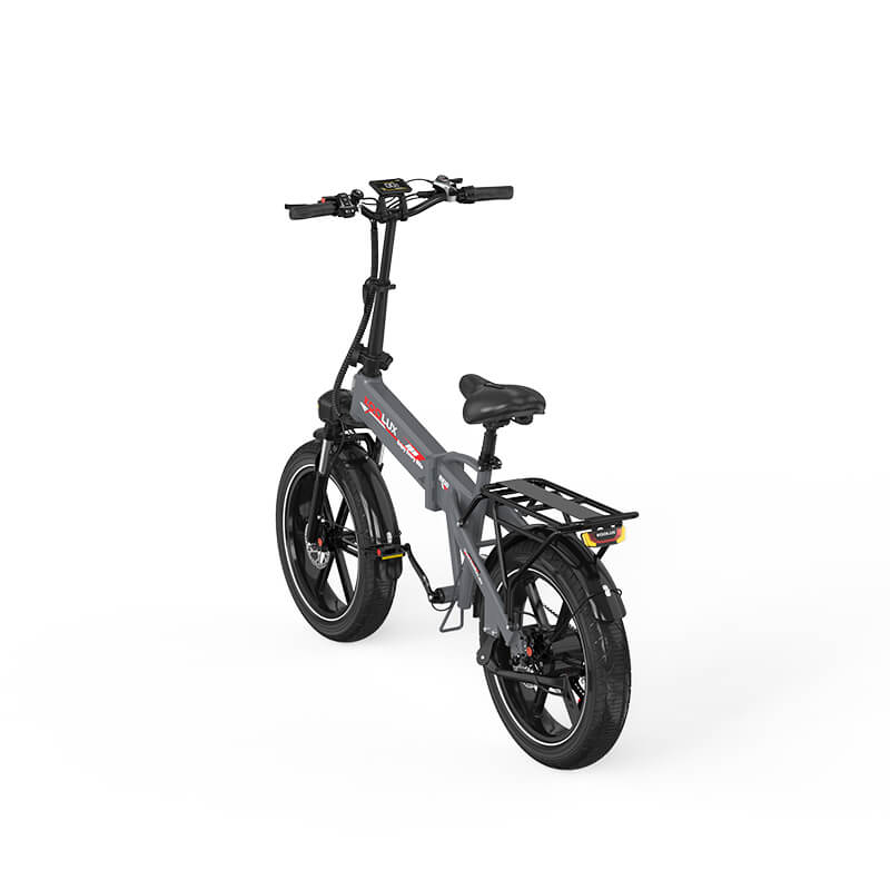 KOOLUX RK10 Bici Elettrica Pieghevole agli Ioni di Litio 48V 13Ah con NFC