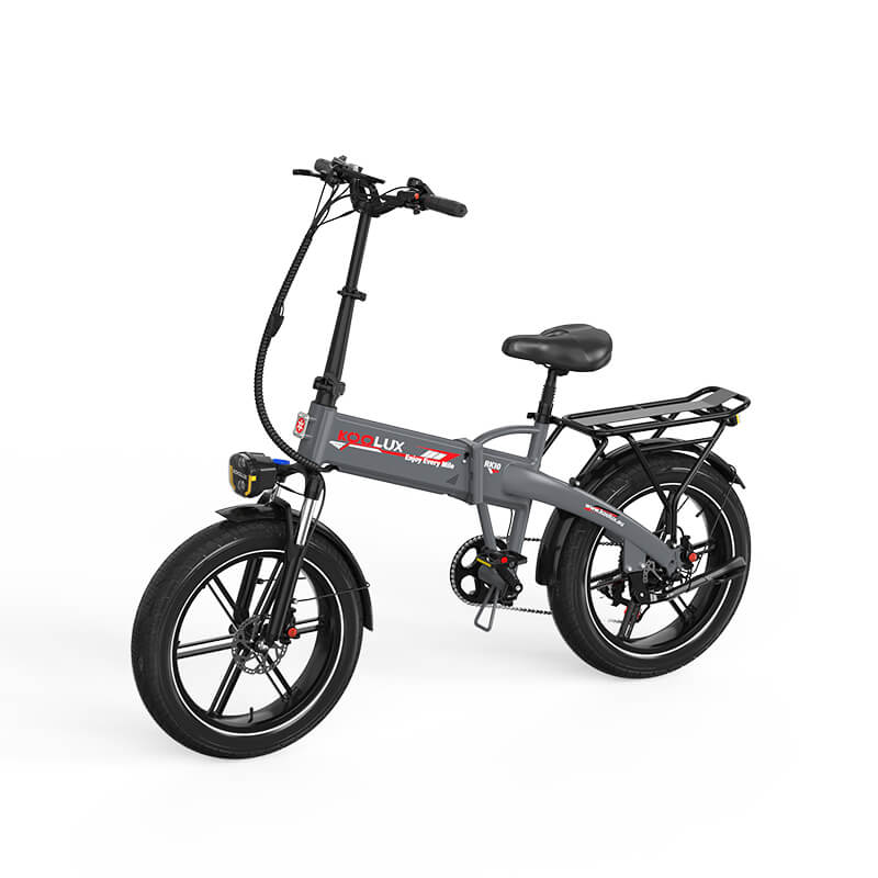 KOOLUX RK10 Bici Elettrica Pieghevole agli Ioni di Litio 48V 13Ah con NFC