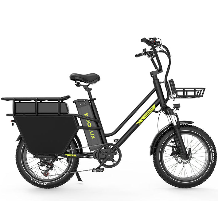 KOOLUX X8 48V 65AH E-Bike Hydraulic Brakes Cargo Electric Bike