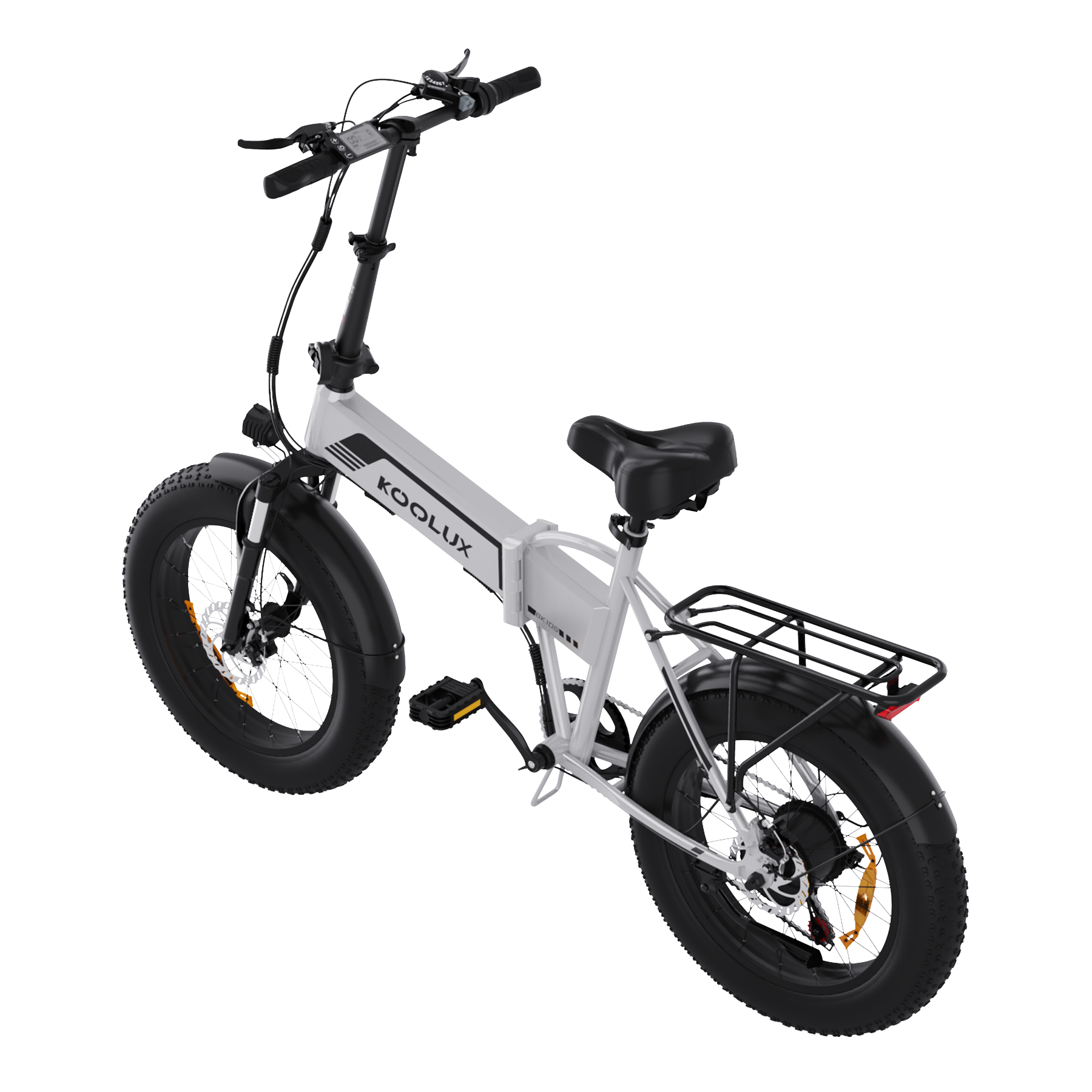 KOOLUX BK10S 48V 13Ah Lithium Battery 20*4.0 Inch Tire Folding Electric Bike