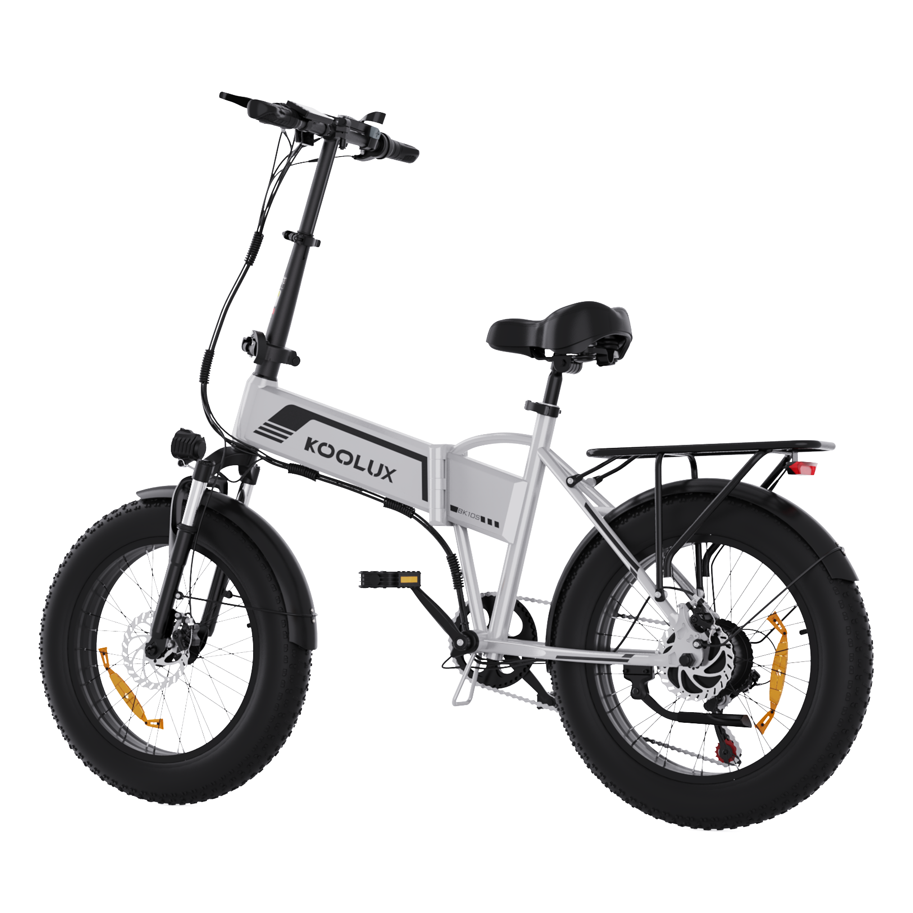 KOOLUX BK10S 48V 13Ah Lithium Battery 20*4.0 Inch Tire Folding Electric Bike