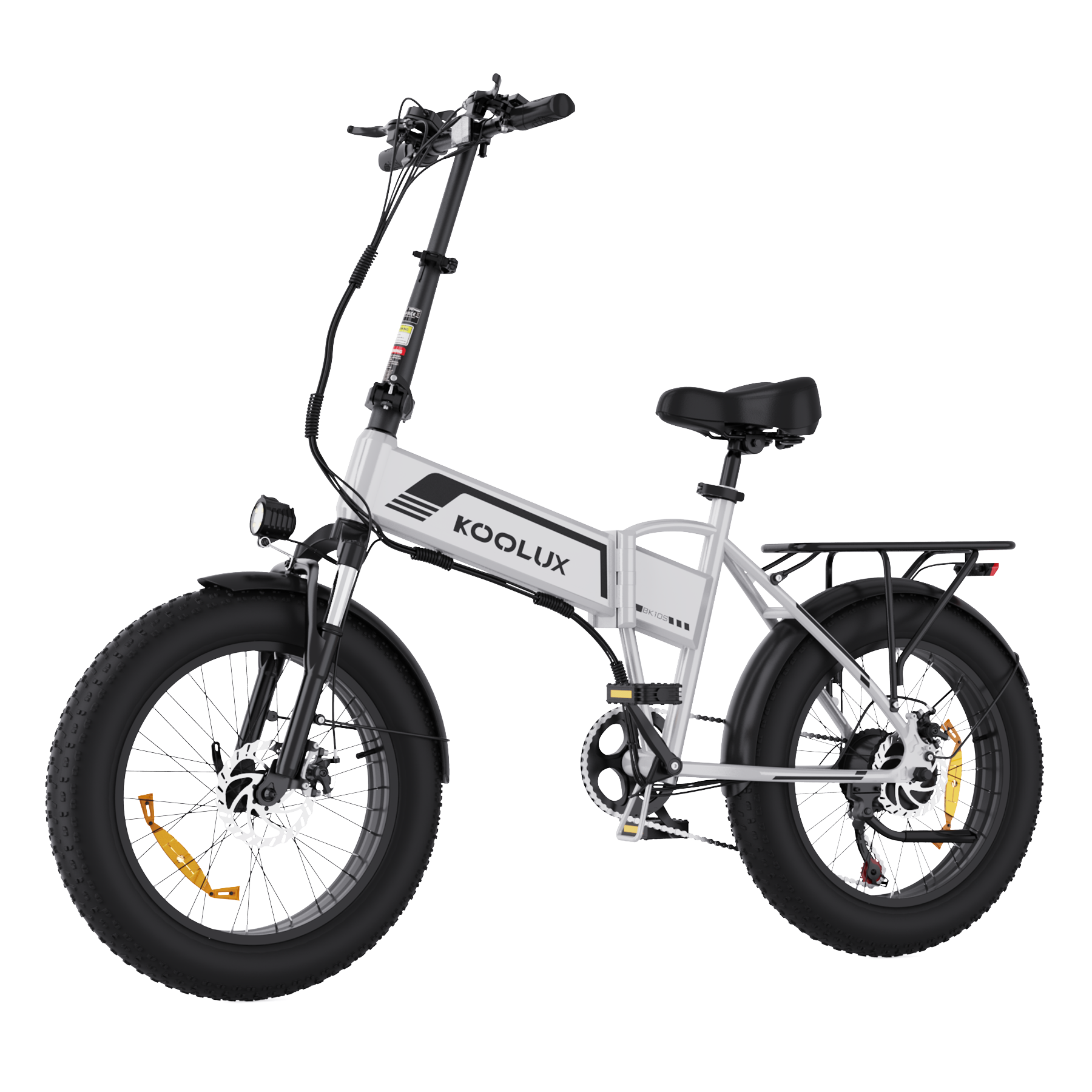 KOOLUX BK10S 48V 13Ah Lithium Battery 20*4.0 Inch Tire Folding Electric Bike
