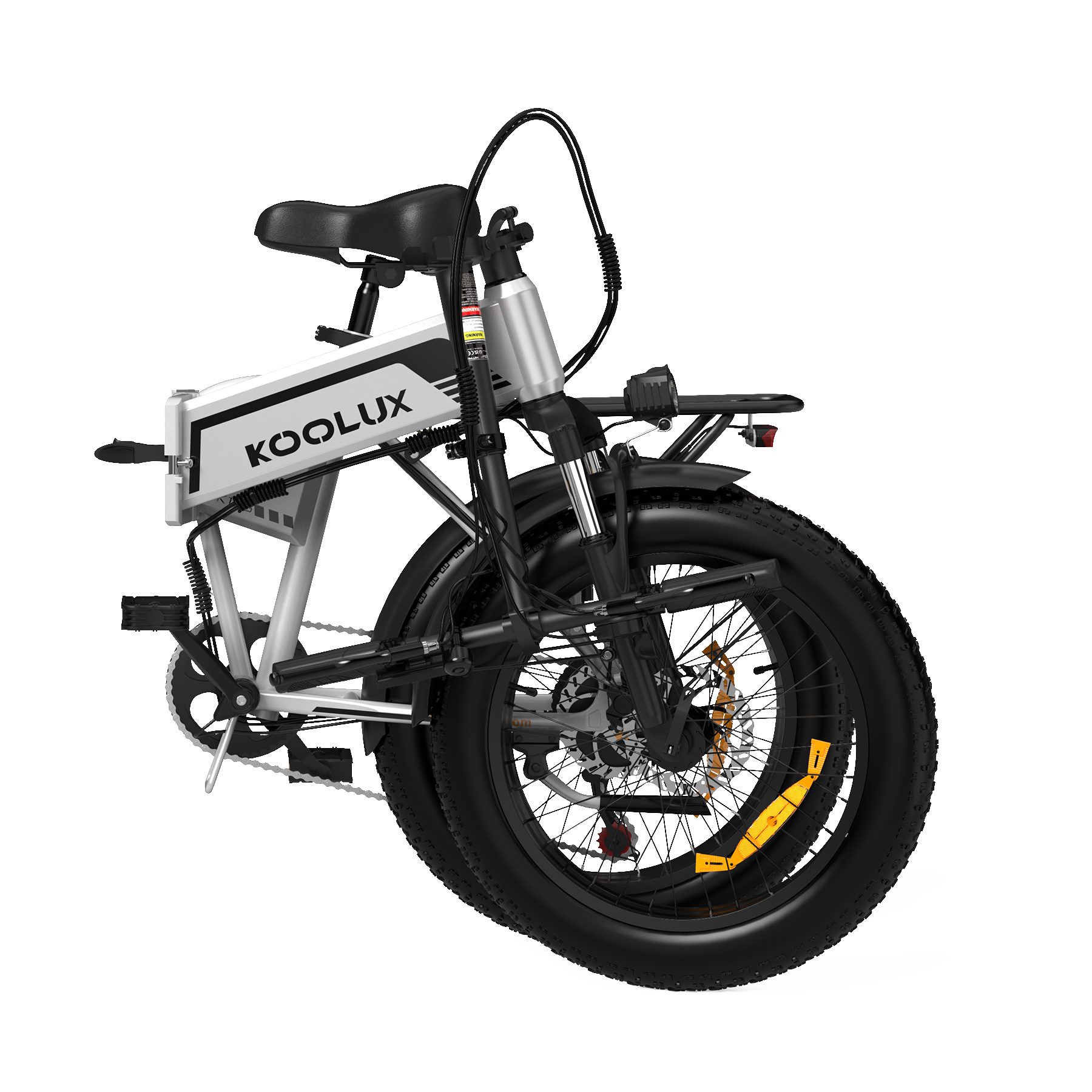 KOOLUX BK10S 48V 13Ah Lithium Battery 20*4.0 Inch Tire Folding Electric Bike