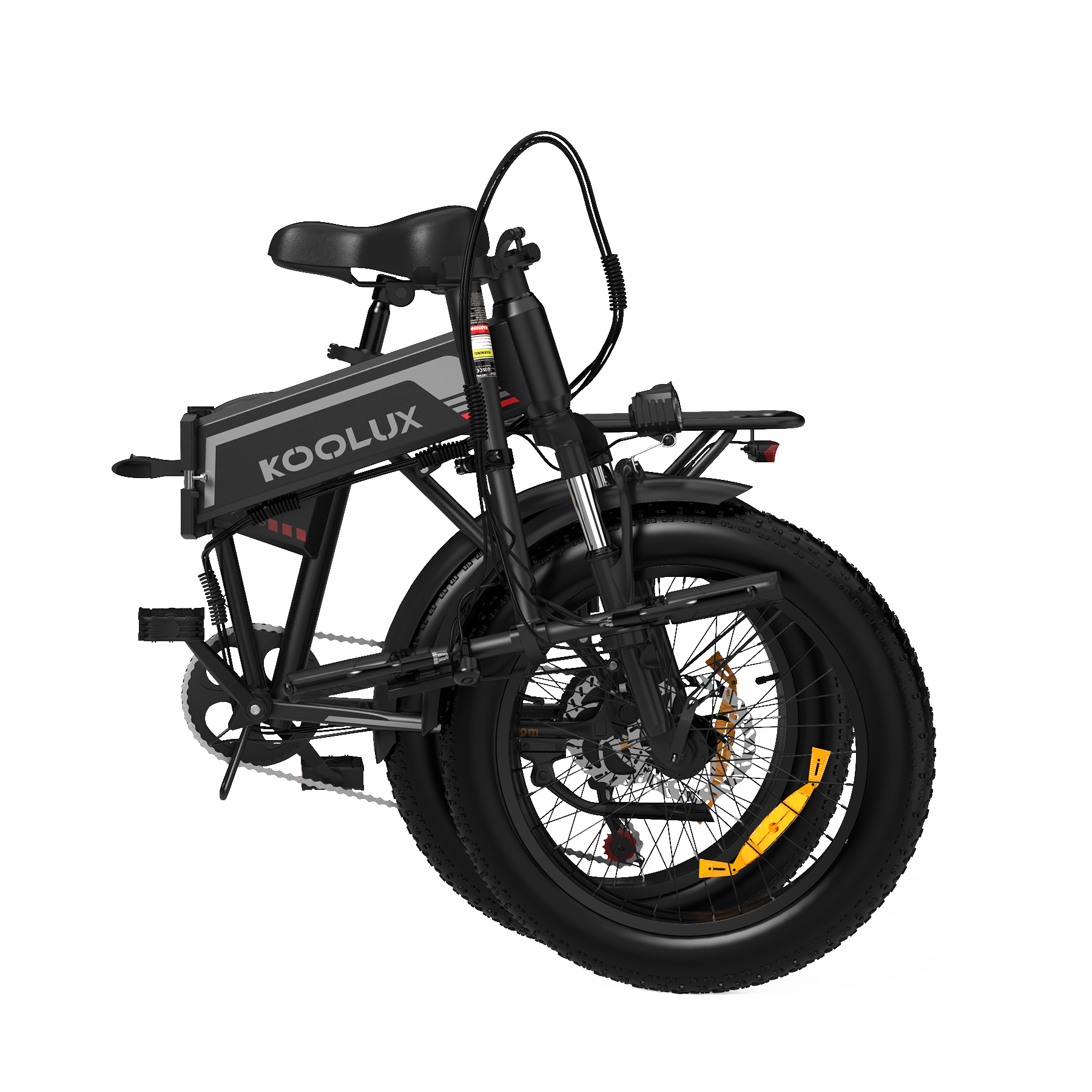 KOOLUX BK10S 48V 13Ah Lithium Battery 20*4.0 Inch Tire Folding Electric Bike