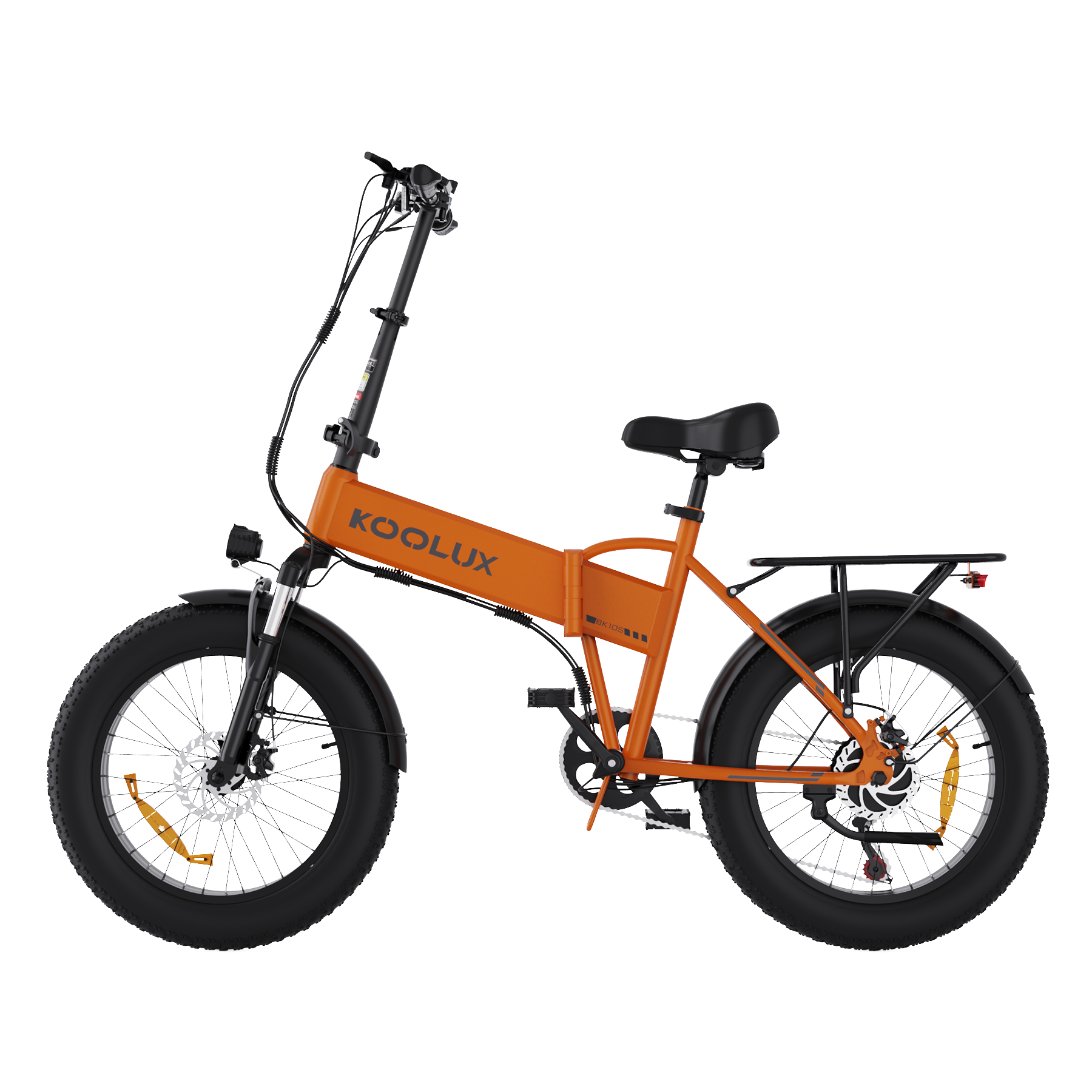 KOOLUX BK10S 48V 13Ah Lithium Battery 20*4.0 Inch Tire Folding Electric Bike