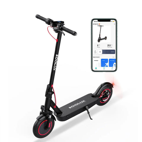 KL-EV10KPRO Bluetooth App control electric scooter 500w 10inch Honeycomb solid tire long range 22 miles fold e- scooter USA EU warehouse Wholesale