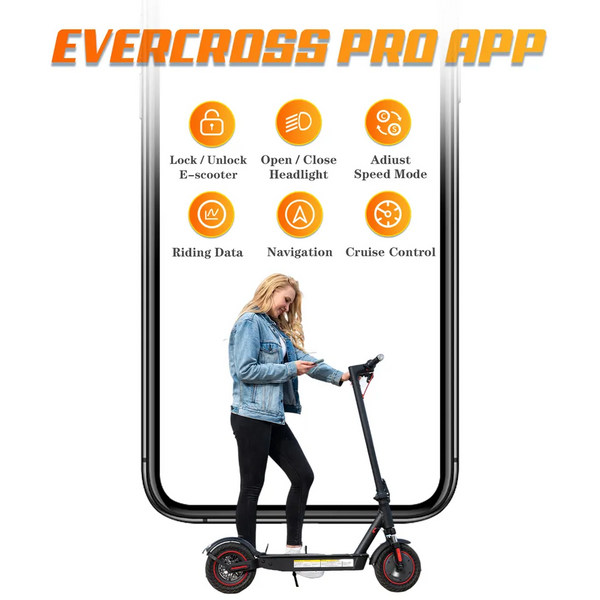 KL-EV10KPRO Bluetooth App control electric scooter 500w 10inch Honeycomb solid tire long range 22 miles fold e- scooter USA EU warehouse Wholesale