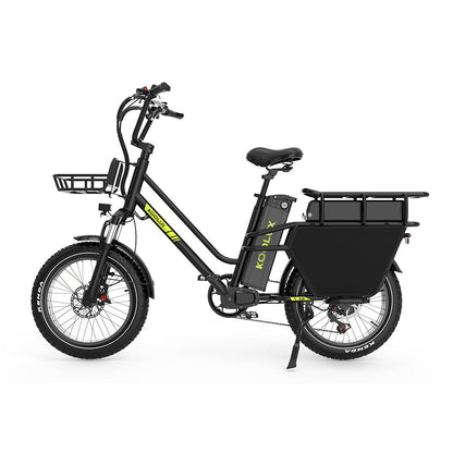 KOOLUX X8 48V 65AH E-Bike Hydraulic Brakes Cargo Electric Bike HOT