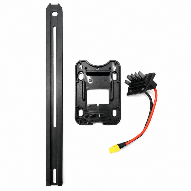 Base de batterie de vélo électrique KOOLUX pour BK6 BK6S BK6SS BK6SPRO BK6SPROS (avec contacts et rail de montage)