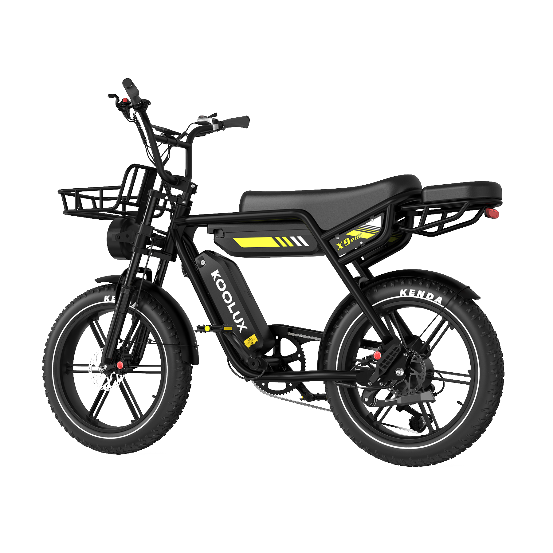 KOOLUX E-Bike X9 Pro Kenda Tyre E-Bike, Lateral Image4