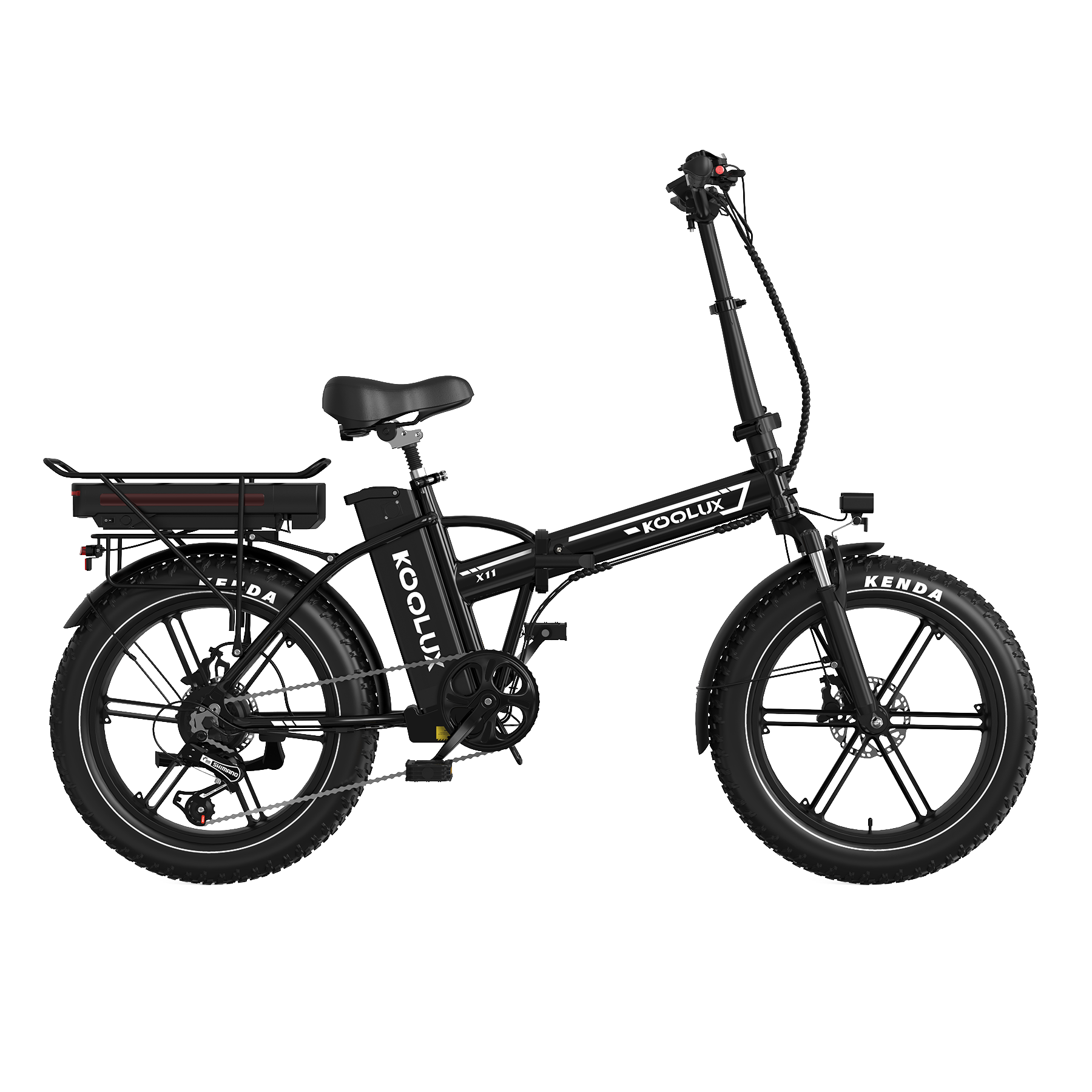 KOOLUX Folding E-Bike X11 Kenda Tyre E-Bike, Positive Image