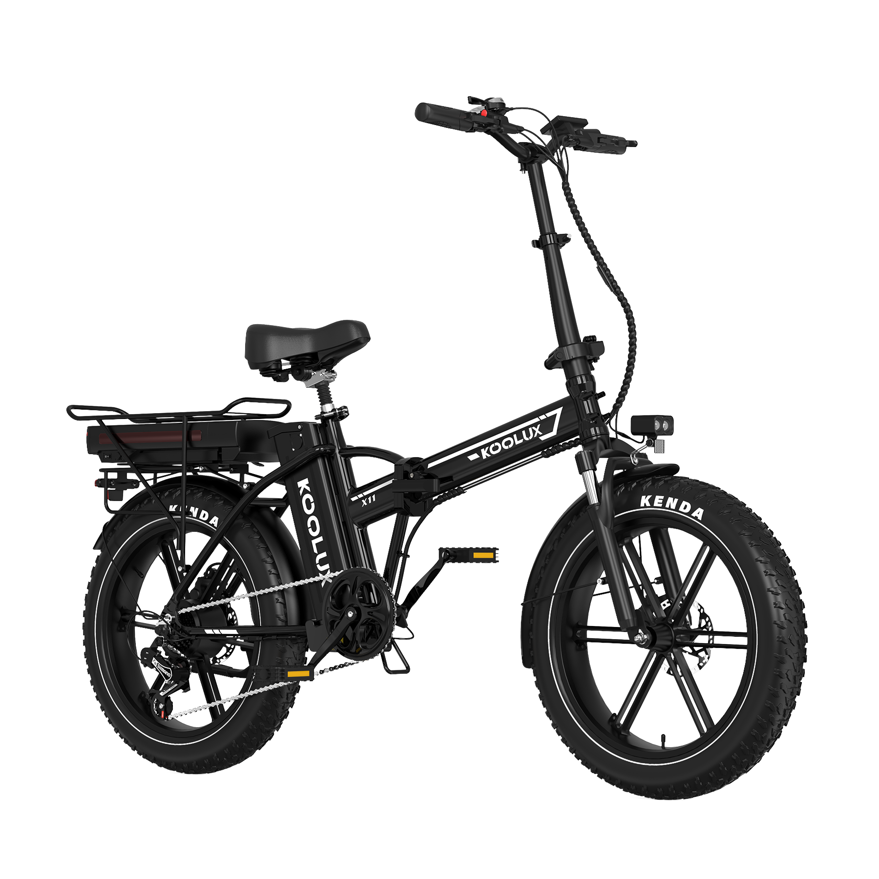 KOOLUX Folding E-Bike X11 Kenda Tyre E-Bike, Lateral Image1