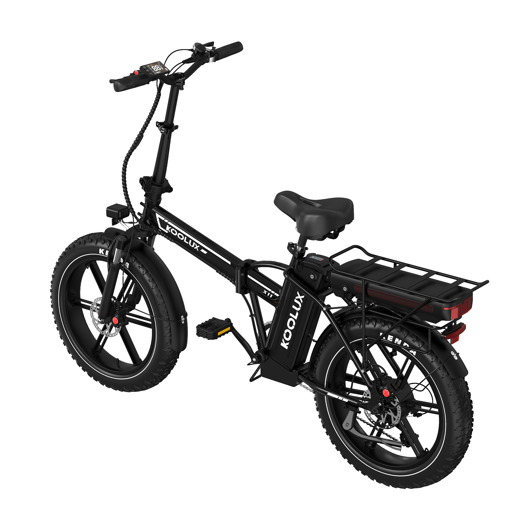KOOLUX Folding E-Bike X11 Kenda Tyre E-Bike, Lateral Image2