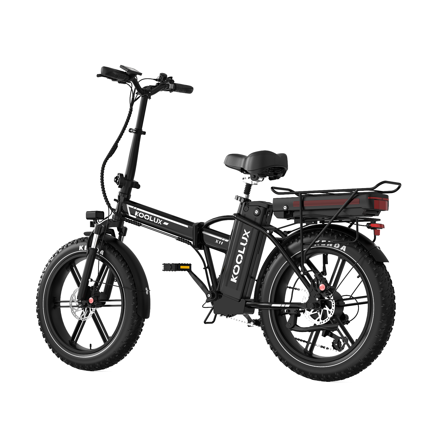 KOOLUX Folding E-Bike X11 Kenda Tyre E-Bike, Lateral Image3