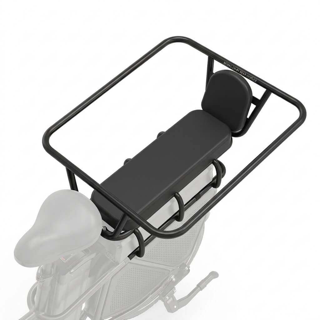 JAPAN PARANO　collectif bikrolux KOOLUX X7 X8 Child safety frame(seat, backrest cushion, rear wheel
