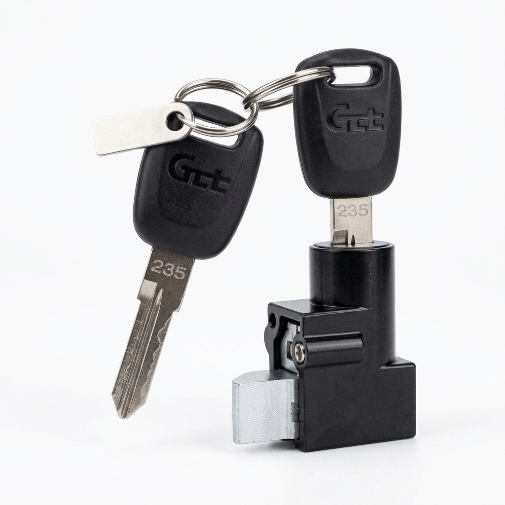 KOOLUX Key Lock Cylinder Set For Ebike Battery