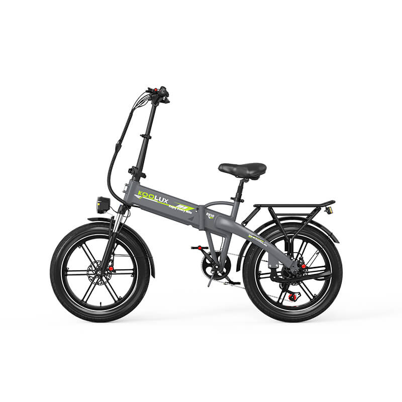 KOOLUX RK10 Bici Elettrica Pieghevole agli Ioni di Litio 48V 13Ah con NFC