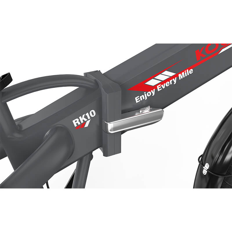 KOOLUX RK10 Bici Elettrica Pieghevole agli Ioni di Litio 48V 13Ah con NFC