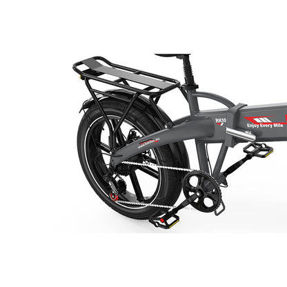 KOOLUX RK10 Bici Elettrica Pieghevole agli Ioni di Litio 48V 13Ah con NFC