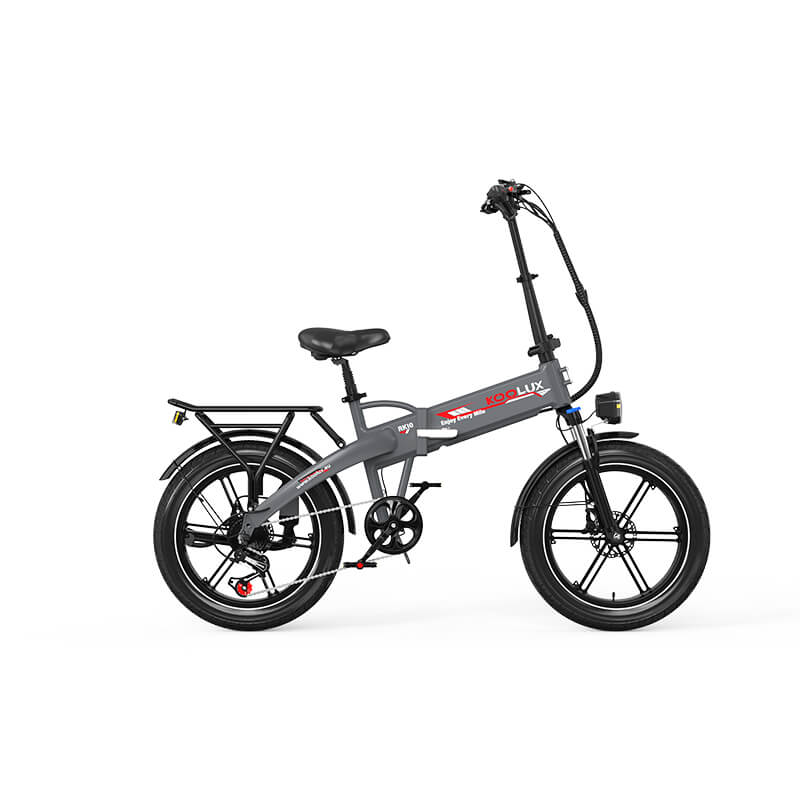 KOOLUX RK10 Bici Elettrica Pieghevole agli Ioni di Litio 48V 13Ah con NFC
