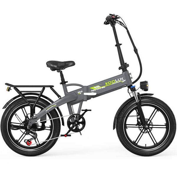 KOOLUX RK10 Bici Elettrica Pieghevole agli Ioni di Litio 48V 13Ah con NFC