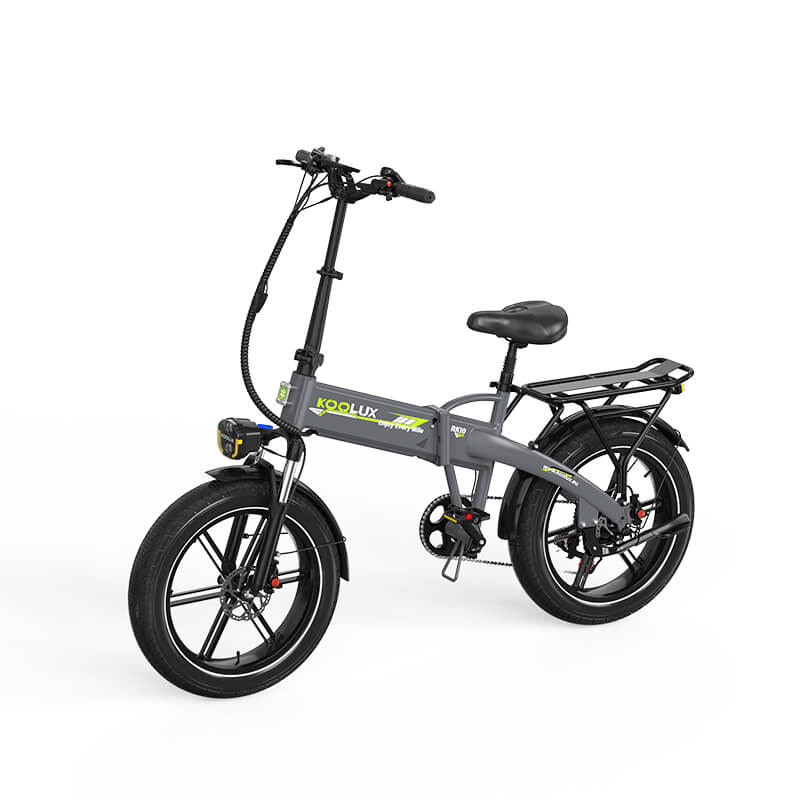 KOOLUX RK10 Bici Elettrica Pieghevole agli Ioni di Litio 48V 13Ah con NFC