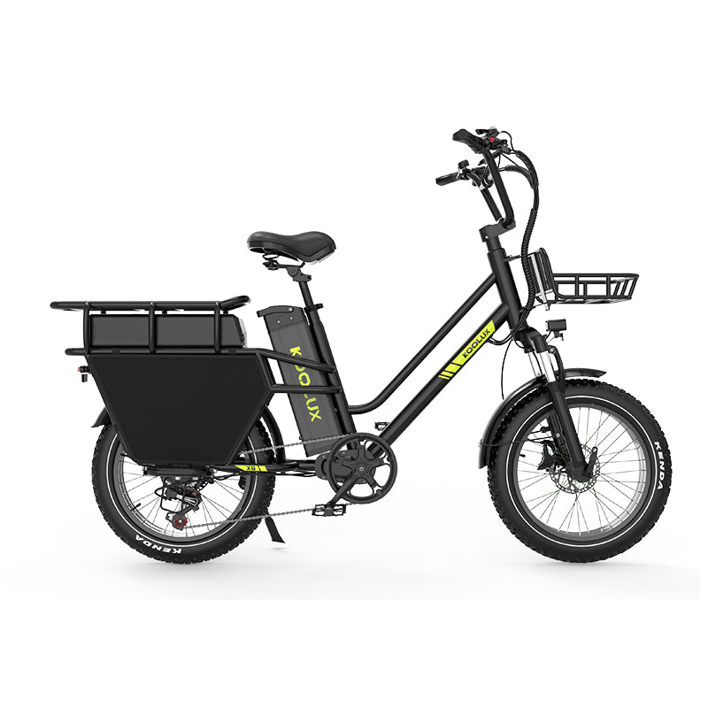 KOOLUX X8 750W 48V 65AH E-Bike Hydraulic Brakes Cargo Electric Bike