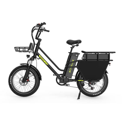 KOOLUX X8 48V 65AH Lithium-ion Electric Cargo Bike Ebike With NFC