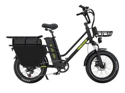 KOOLUX X8 48V 65AH Lithium-ion Electric Cargo Bike Ebike With NFC