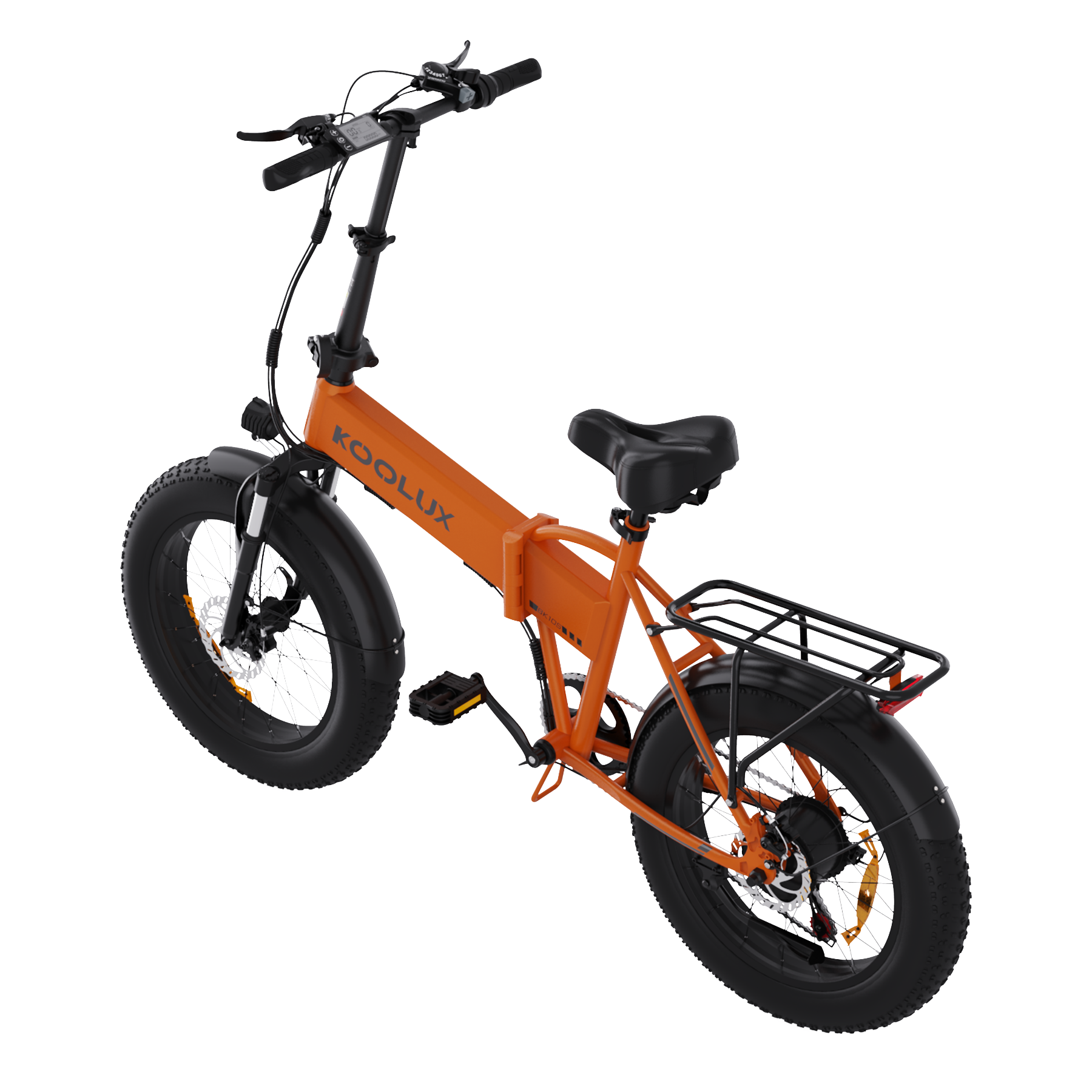 KOOLUX BK10S 48V 13Ah Lithium Battery 20*4.0 Inch Tire Folding Electric Bike