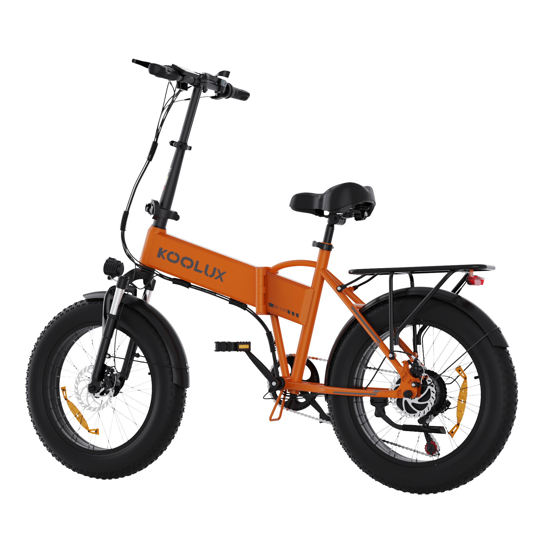 KOOLUX BK10S 48V 13Ah Lithium Battery 20*4.0 Inch Tire Folding Electric Bike