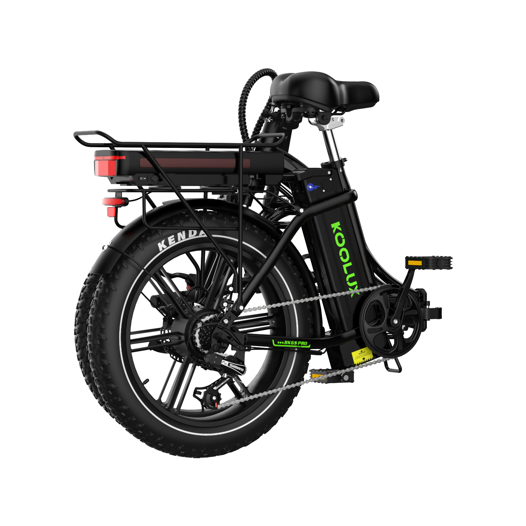 KOOLUX BK6S PRO 48V 13Ah+10.4Ah Dual Battery High-end version Folding Ebike