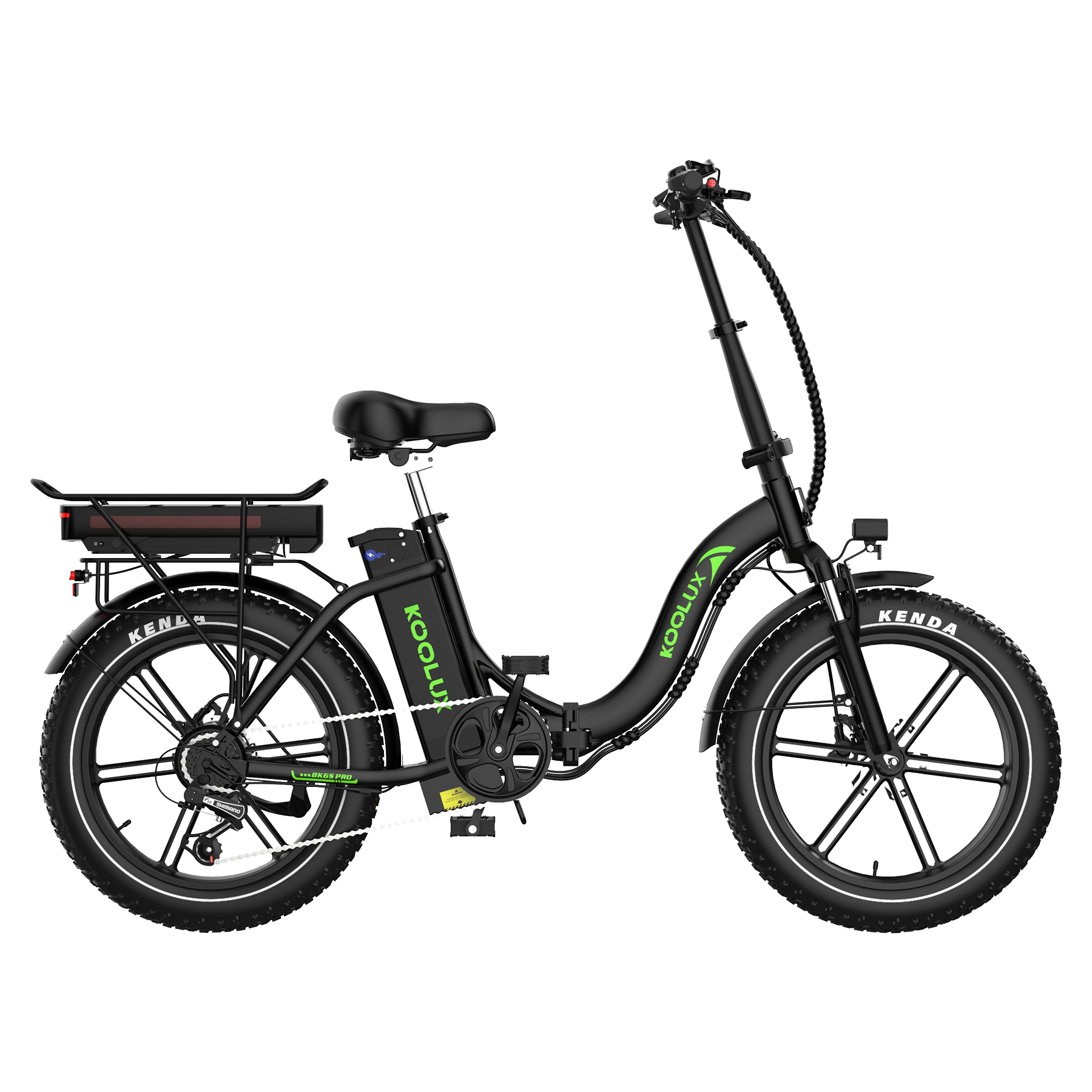 KOOLUX BK6S PRO 48V 13Ah+10.4Ah Dual Battery High-end version Folding Ebike