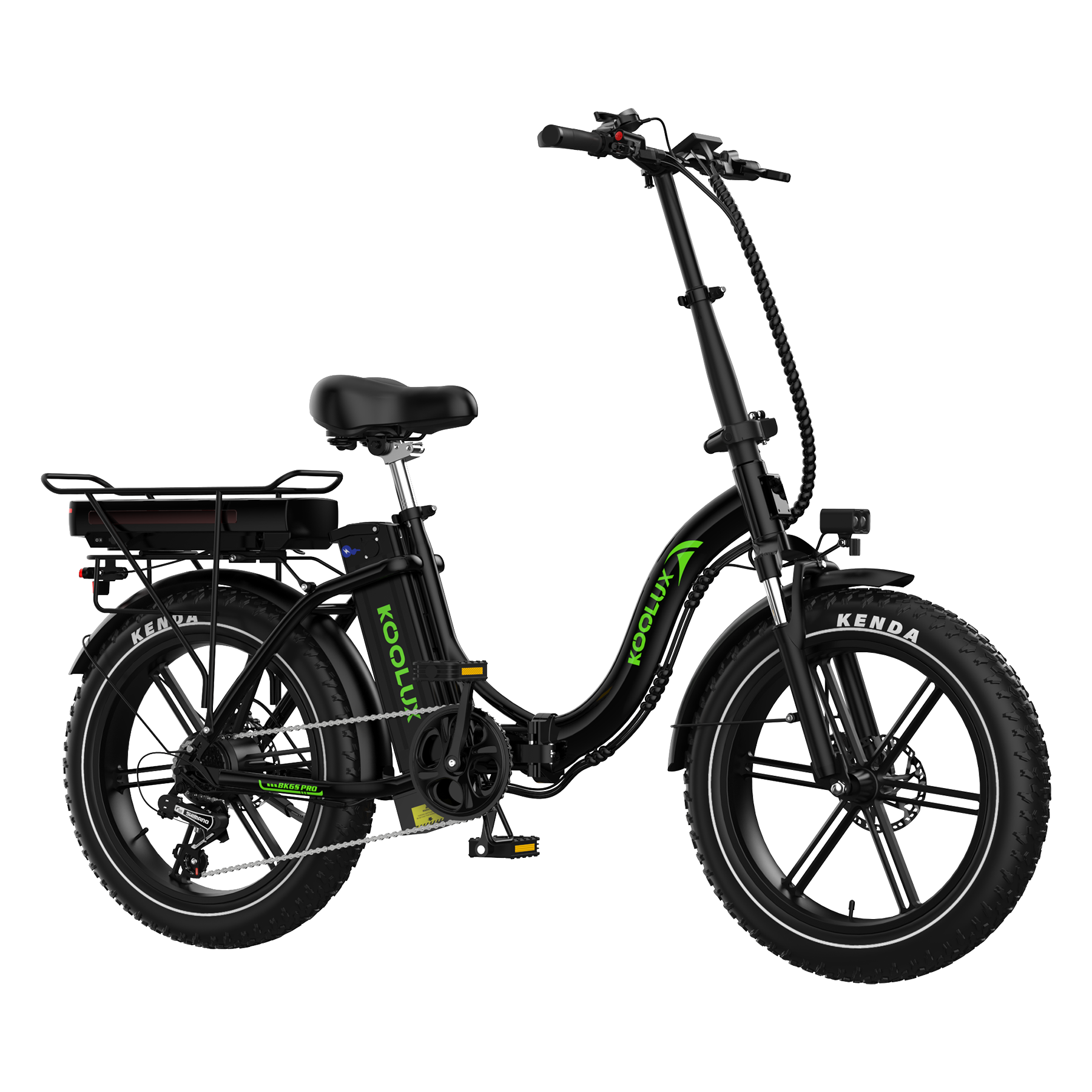 KOOLUX BK6S PRO 48V 13Ah+10.4Ah Dual Battery High-end version Folding Ebike