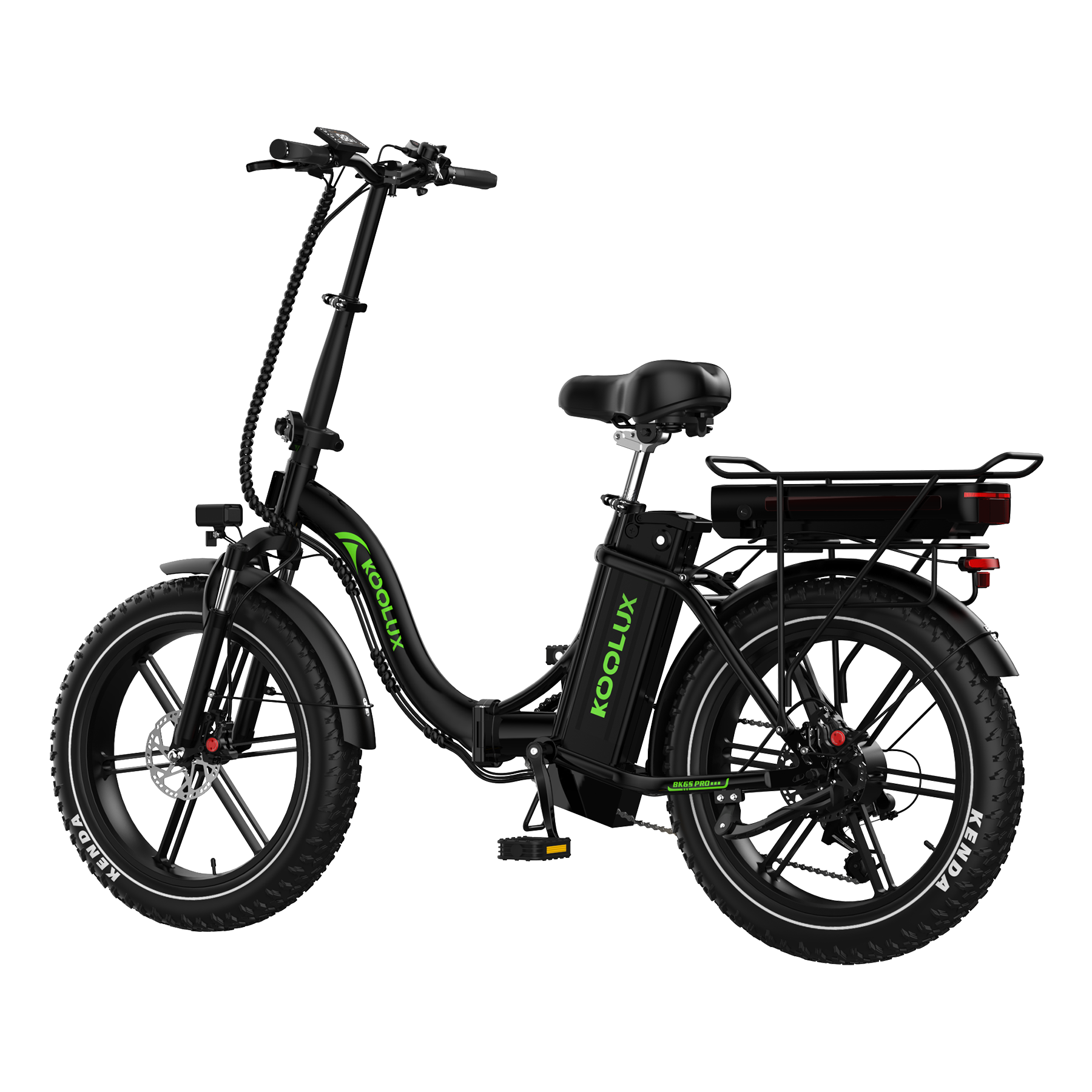 KOOLUX BK6S PRO 48V 13Ah+10.4Ah Dual Battery High-end version Folding Ebike