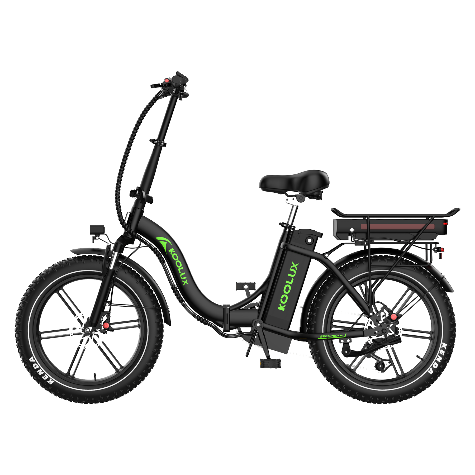 KOOLUX BK6S PRO 48V 13Ah+10.4Ah Dual Battery High-end version Folding Ebike