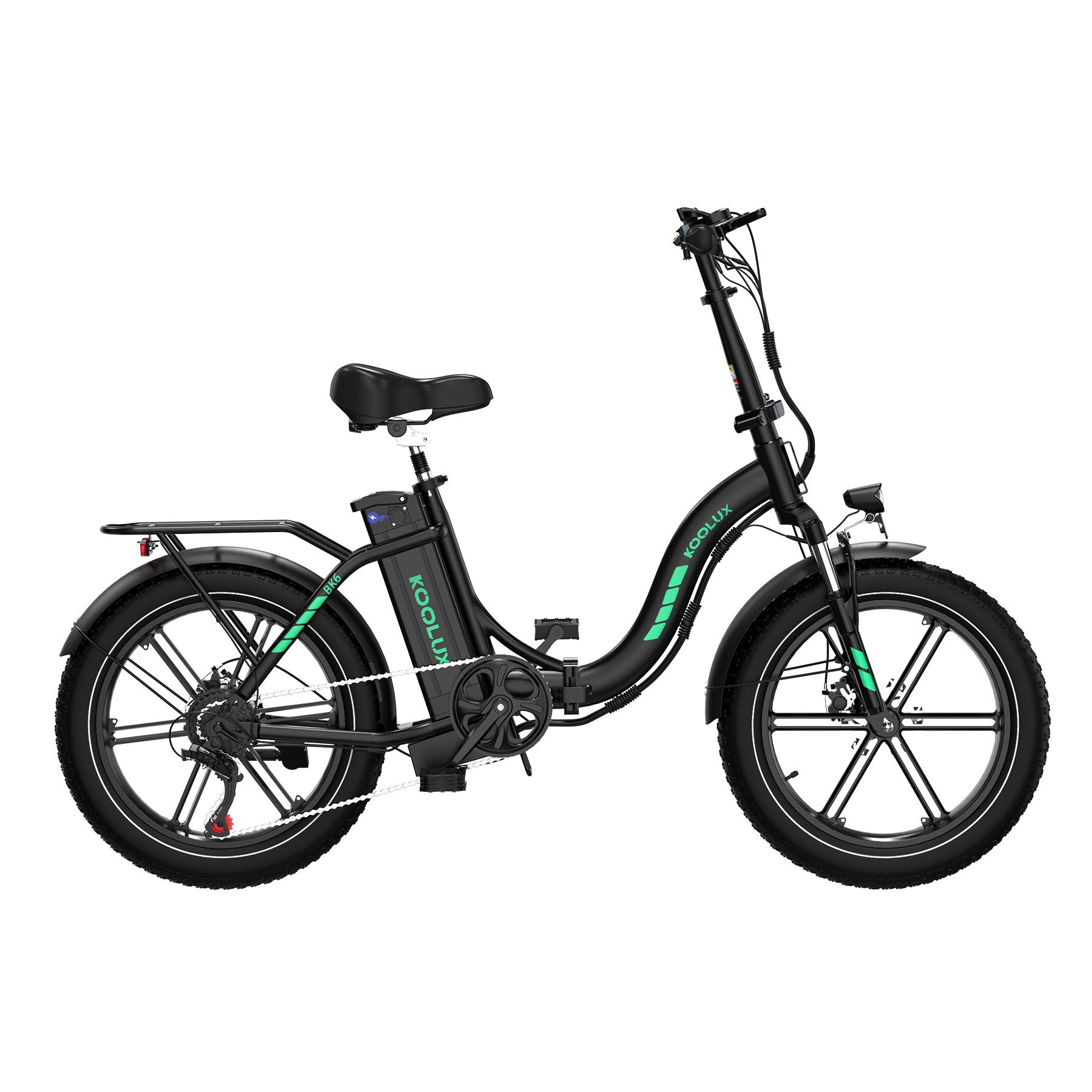 KOOLUX BK6S 48V 13Ah 20*4.0 Inch Tire Folding E-Bike