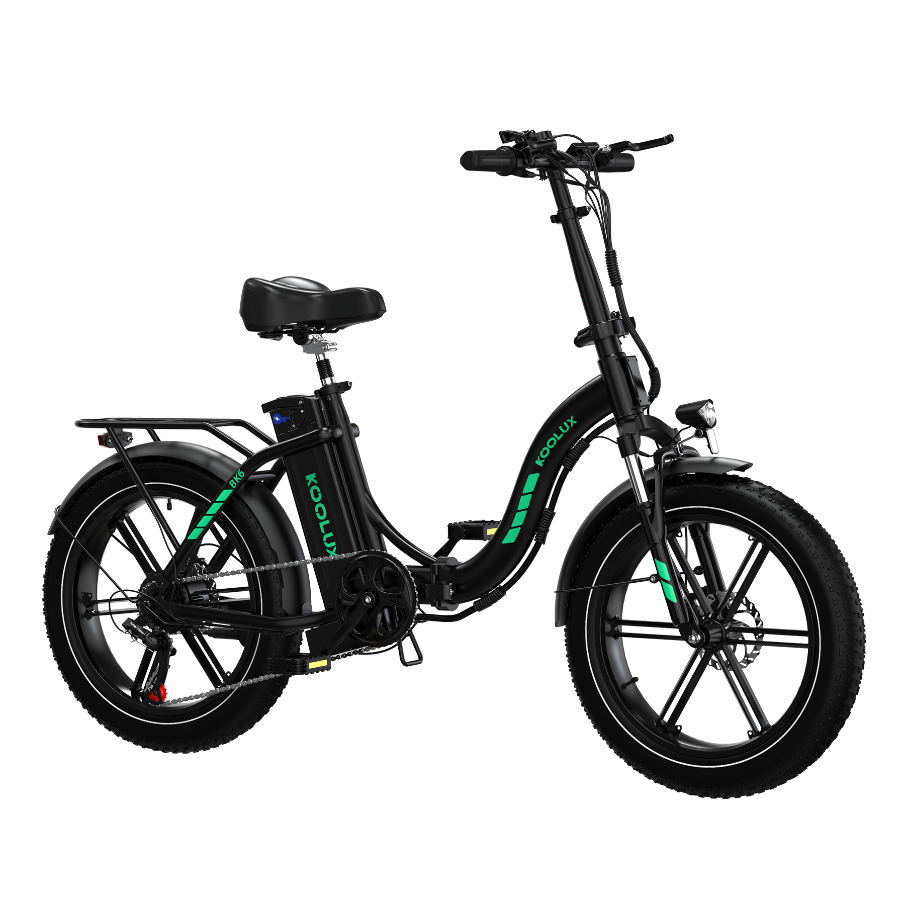 KOOLUX BK6S 48V 13Ah 20*4.0 Inch Tire Folding E-Bike